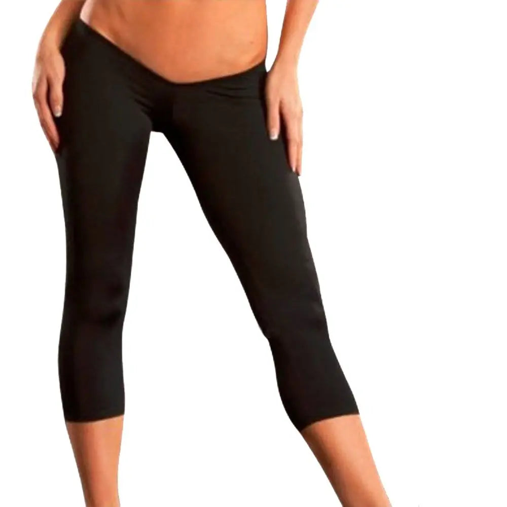 Sexy Cut Super Low Waist Capris
