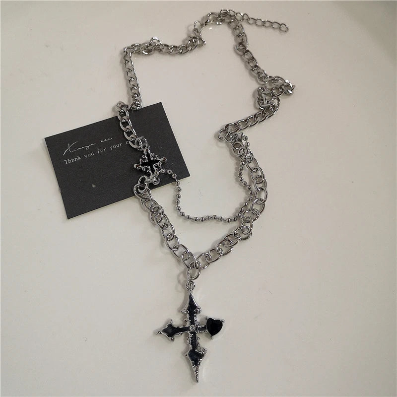 Crossed Up Necklace