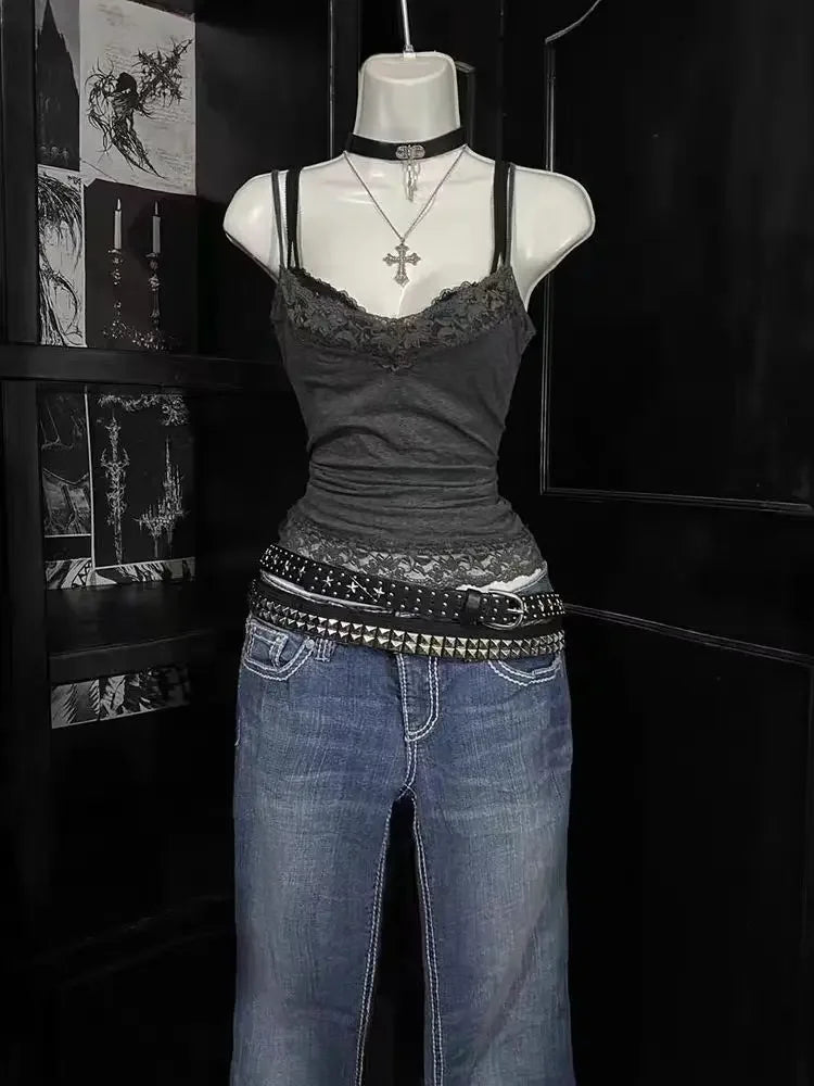 Mystic Lace Trim Top