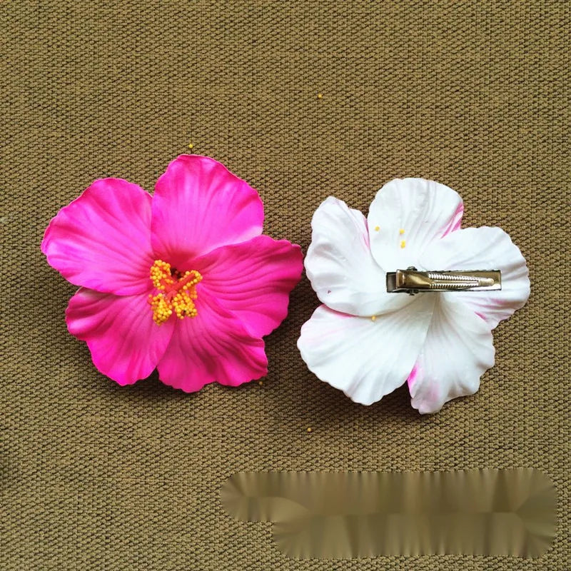 Hibiscus Kiss Hair Clip