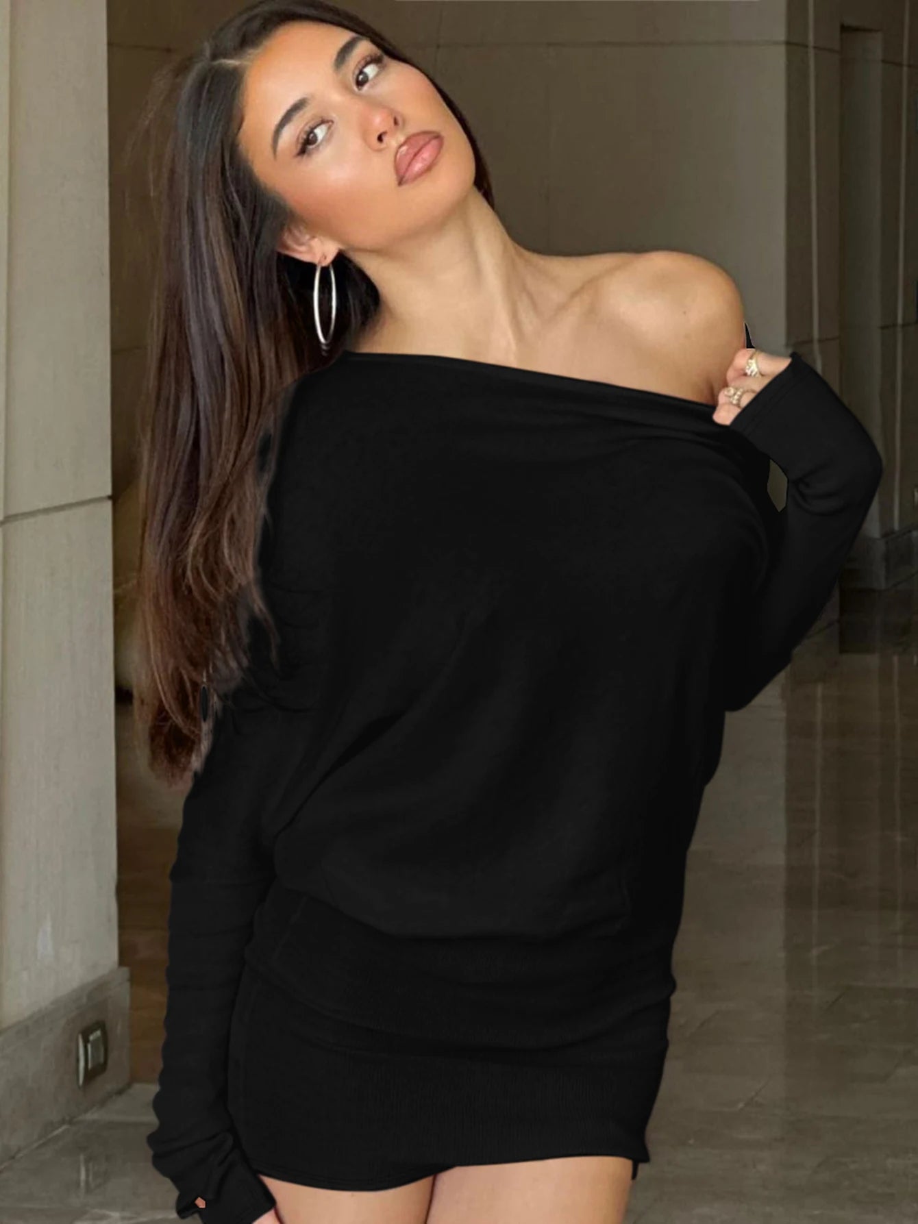 mcBling Icon Shoulder Dress