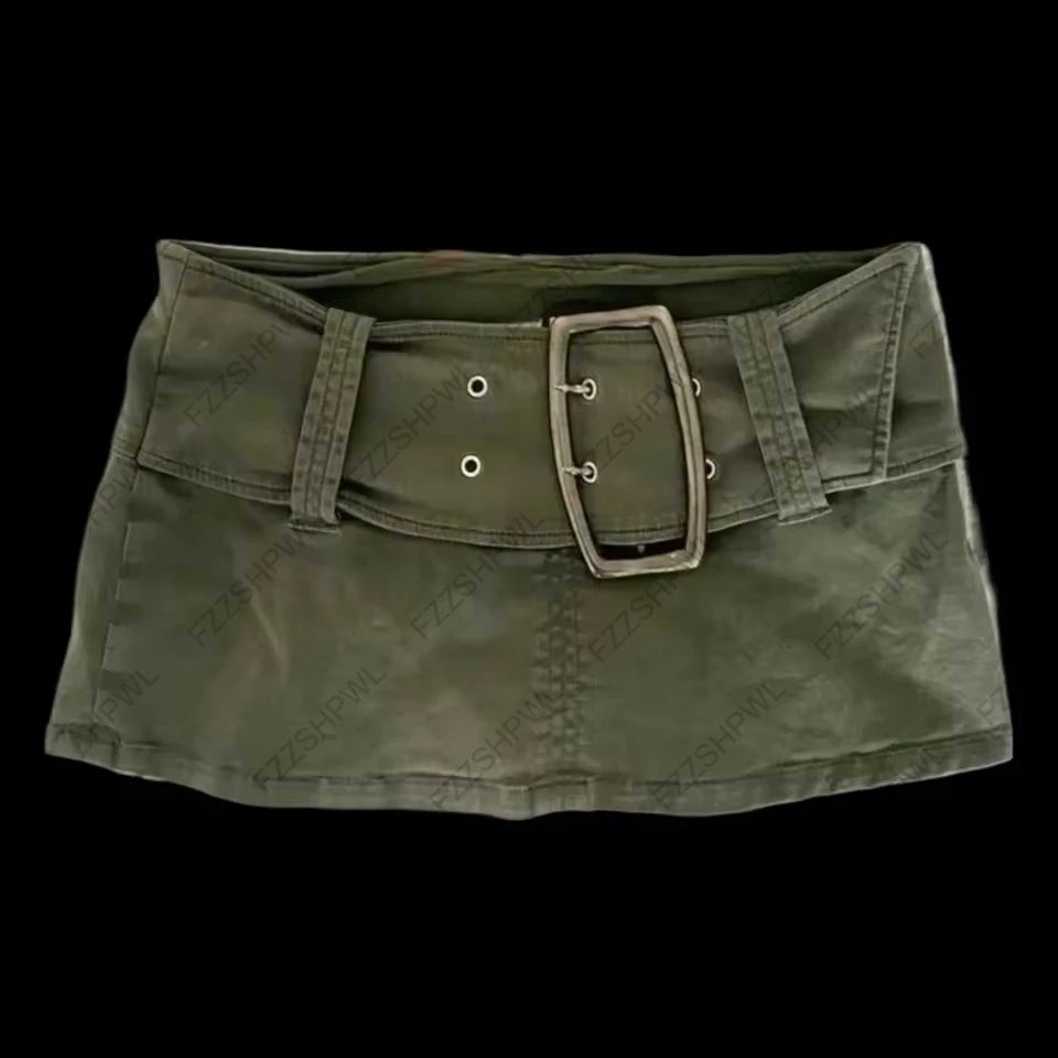 CruelGrey Grunge Mini Skirt