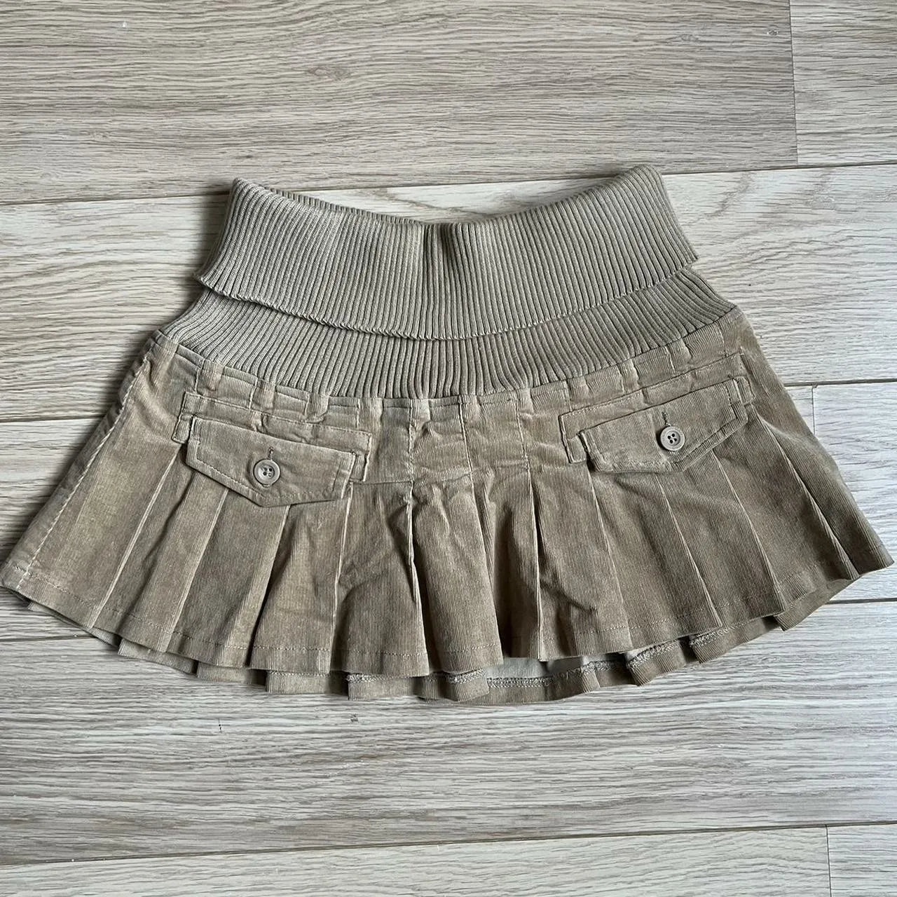 Army Brat Low Waist Skirt