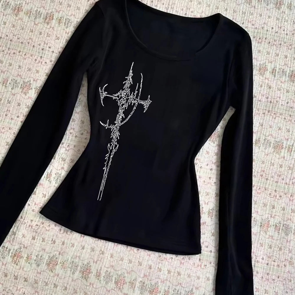 Saber Graphic Gothic Tee