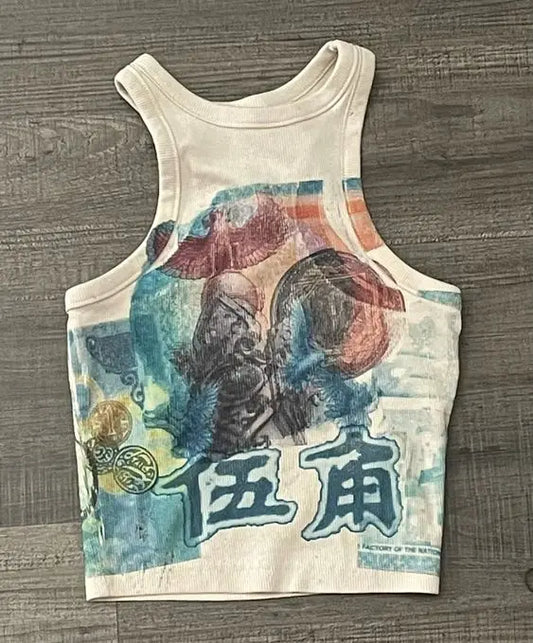 Currency/tly Graphic Top