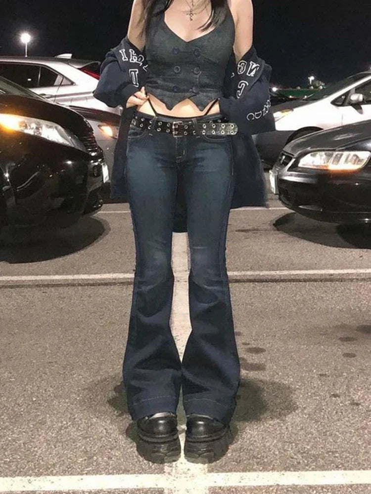 Hourglass Babe Low-Rise Denim