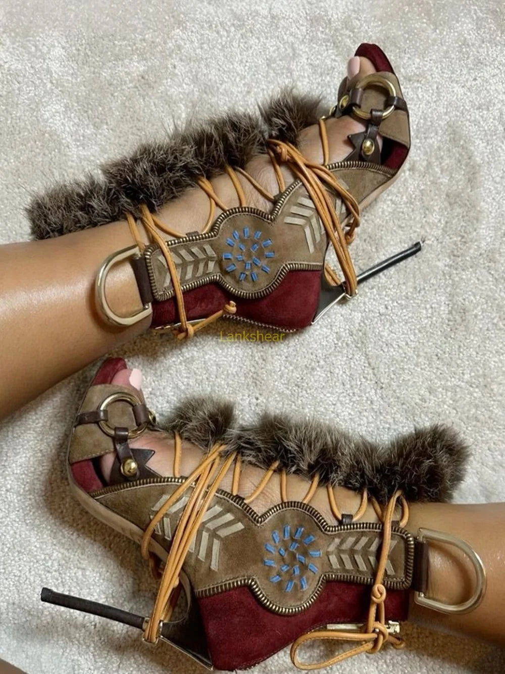 Nightlife Siren Plush Stilettos