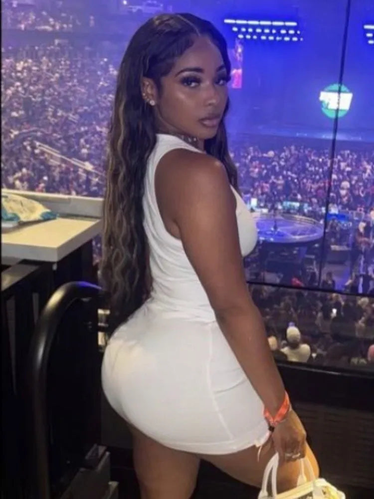 Beater Mini Tank Dress