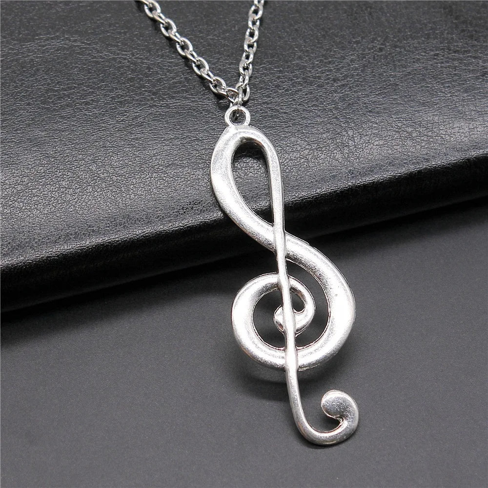 Treble Clef Pendant