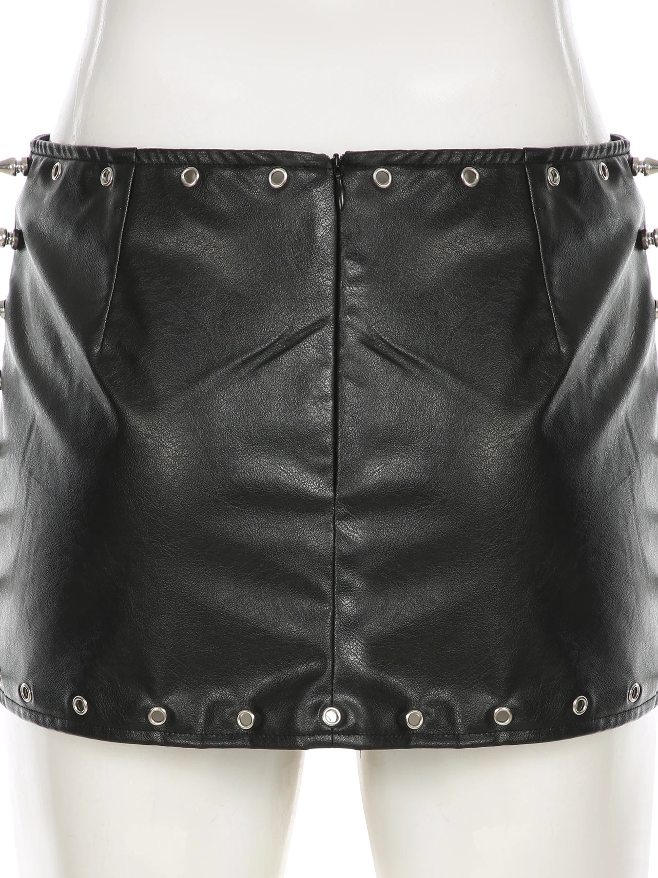 Stud'd Babe Low-Waisted Super Mini Skirt