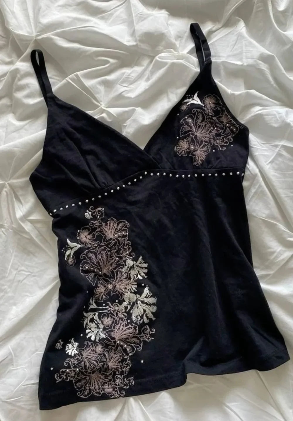 Midnight Bloom Cami