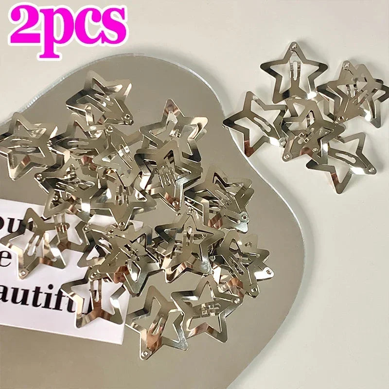 Space Alloy Hair Clips