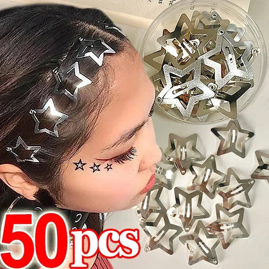 Space Alloy Hair Clips