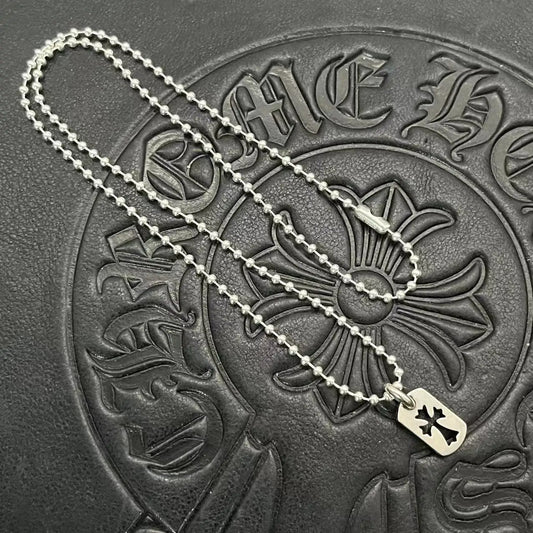 Crossfire Mini Tag Necklace