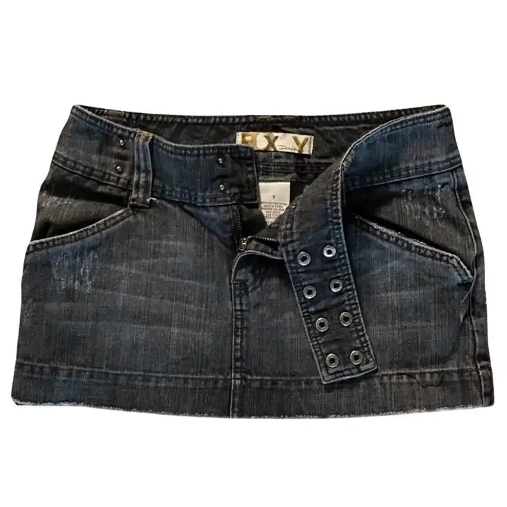 PunkPixie Denim Mini Skirt