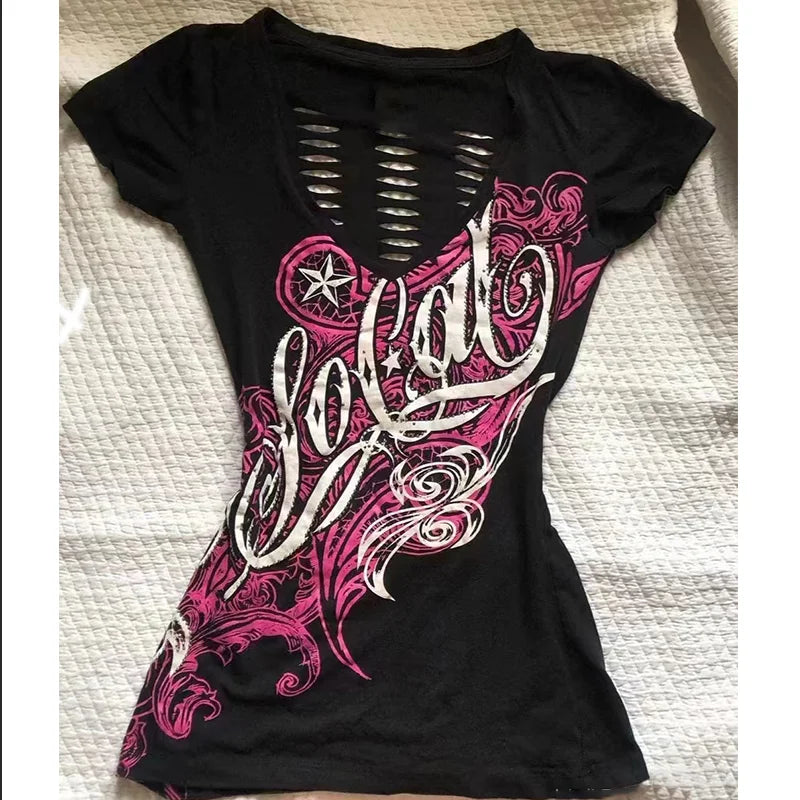 Malibu After Dark Cutout Top