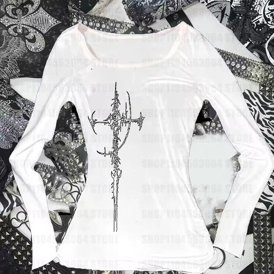 Saber Graphic Gothic Tee