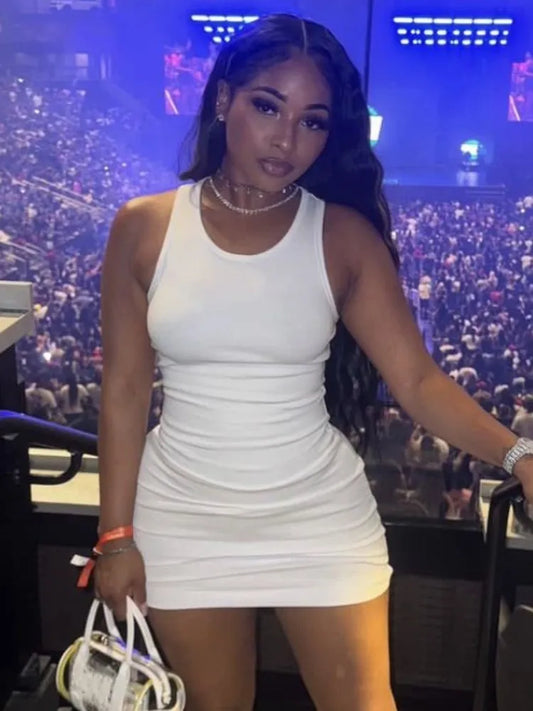 Beater Mini Tank Dress