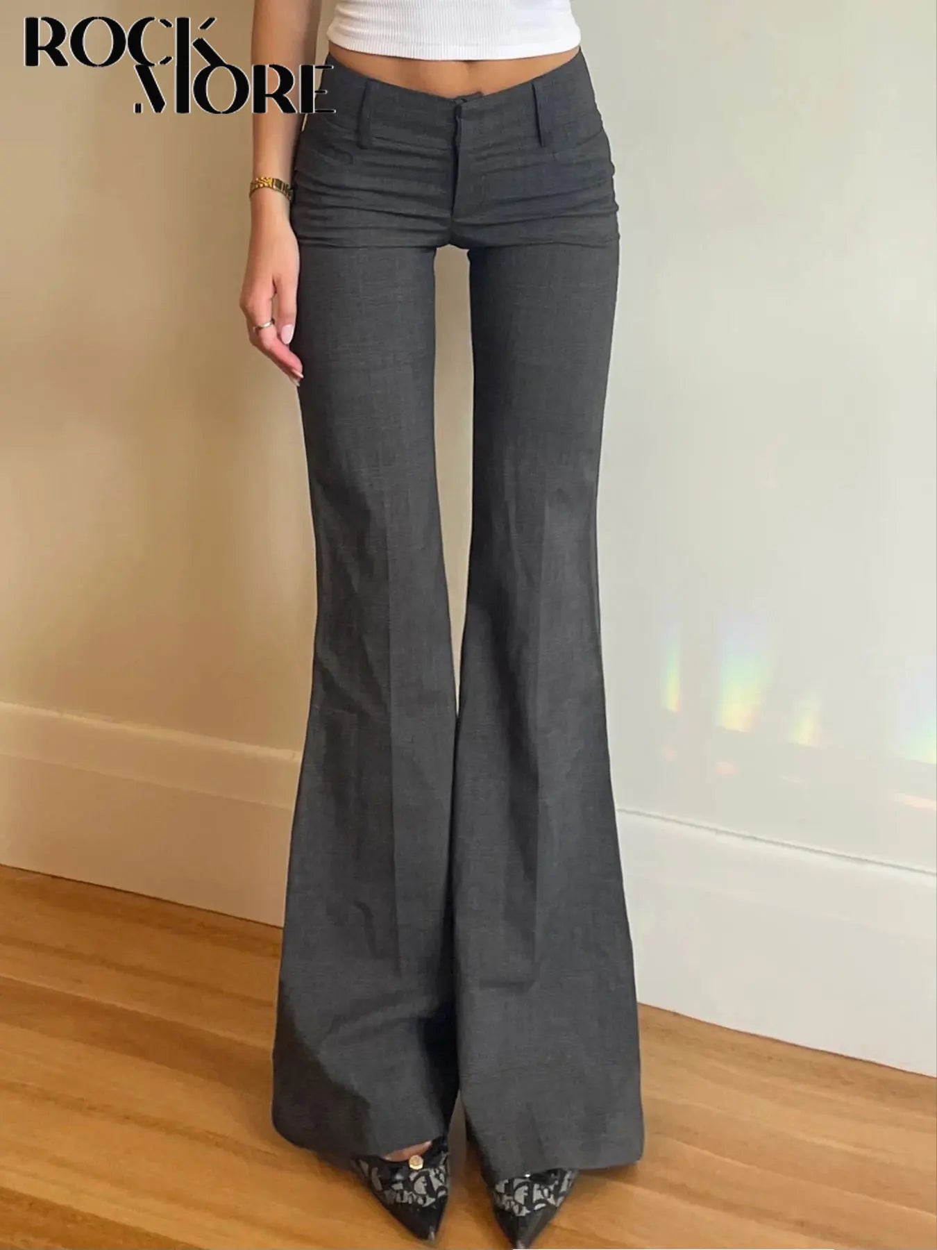 Urban Flare Straight Suit Pants
