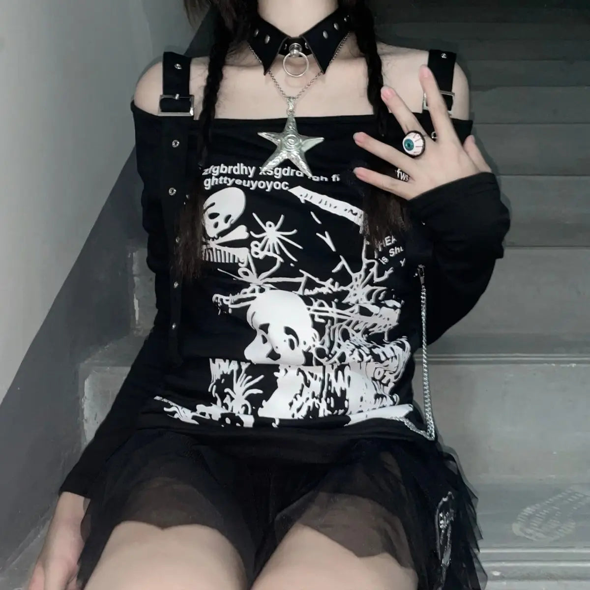 Spiral Starfish Pendant