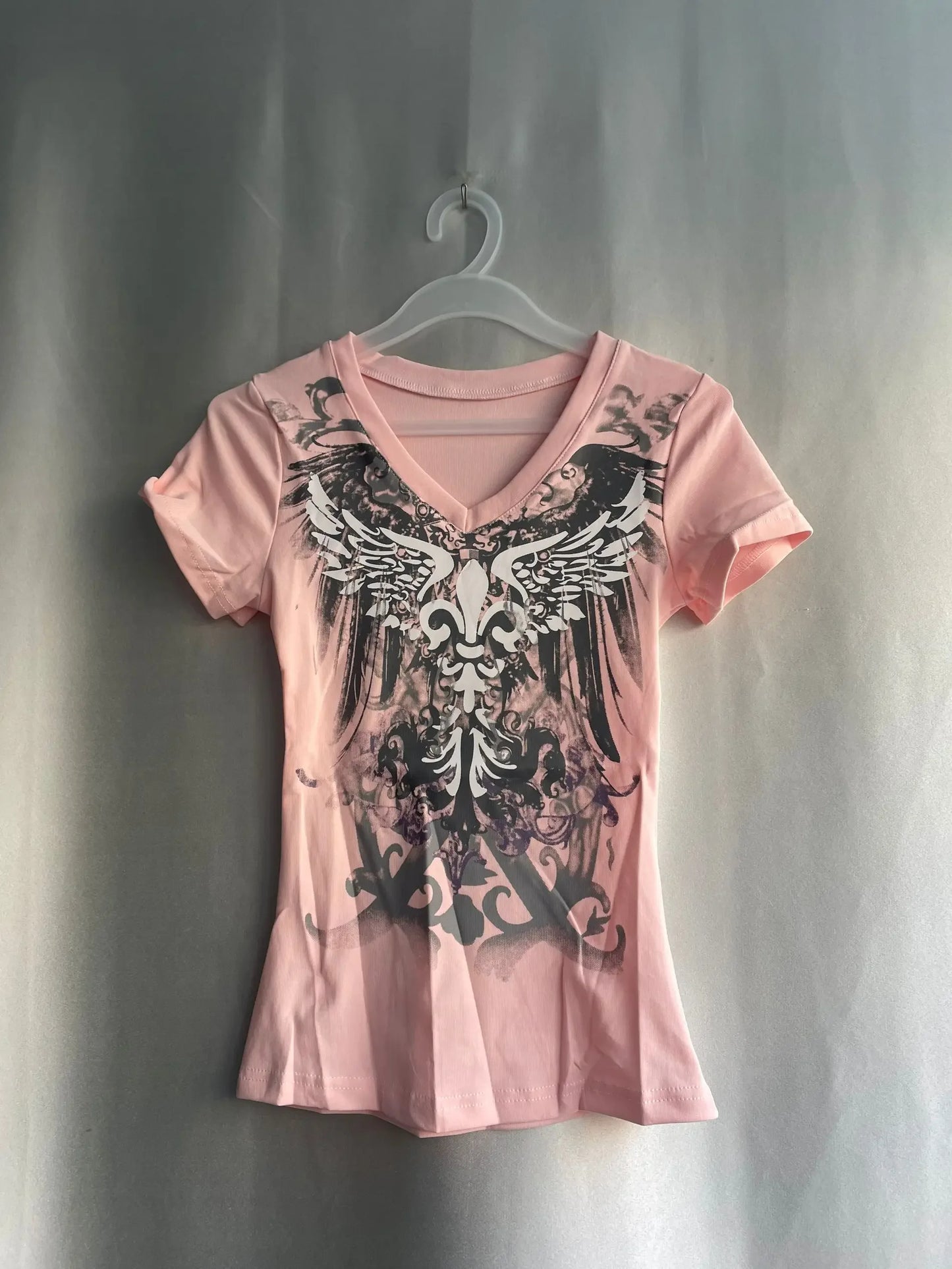 Punk Angel V-Neck Tee