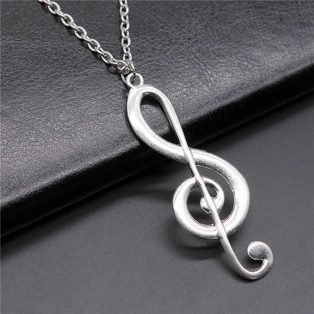Treble Clef Pendant