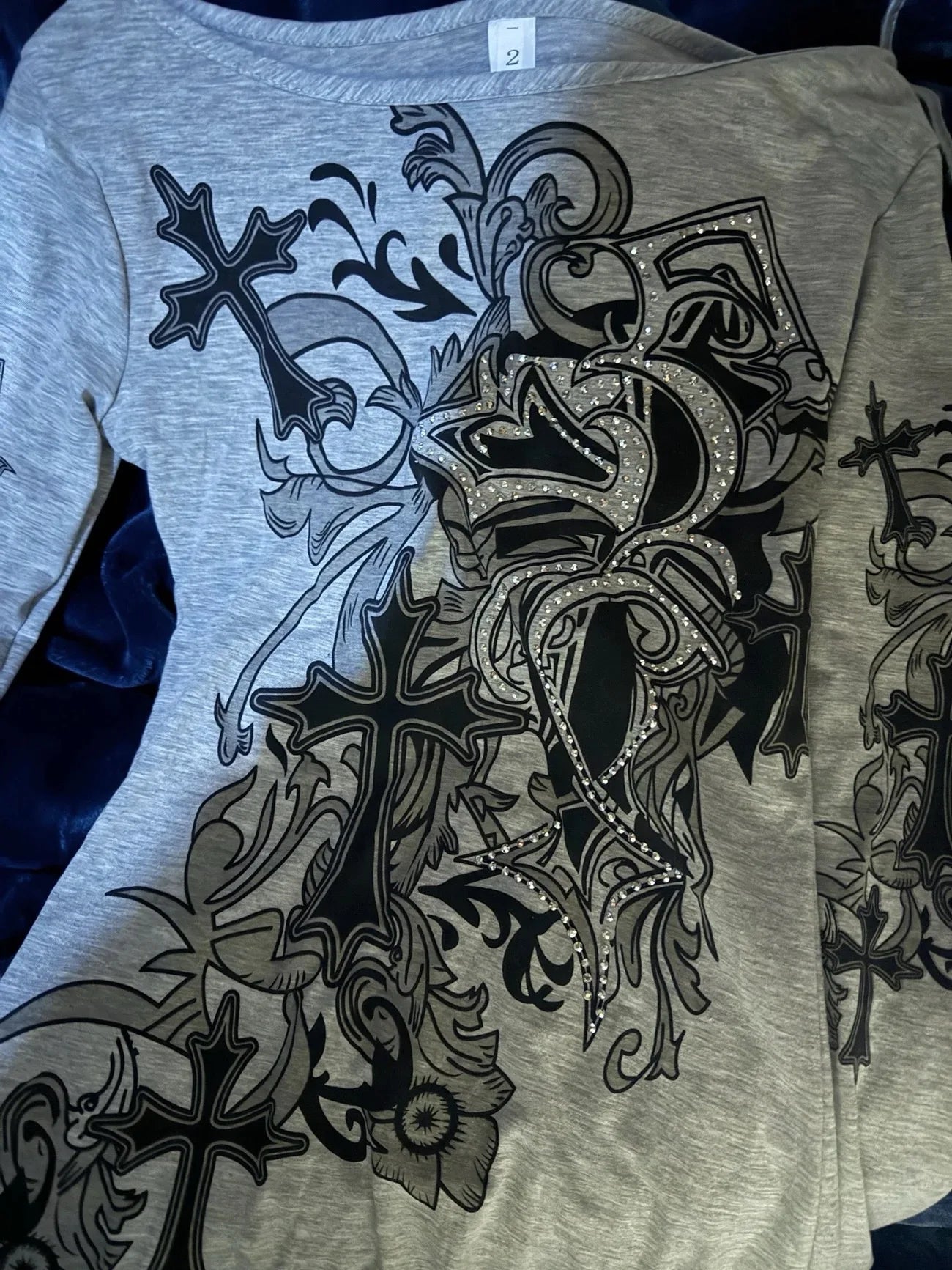 Grave Danger Off-the-Shoulder Top