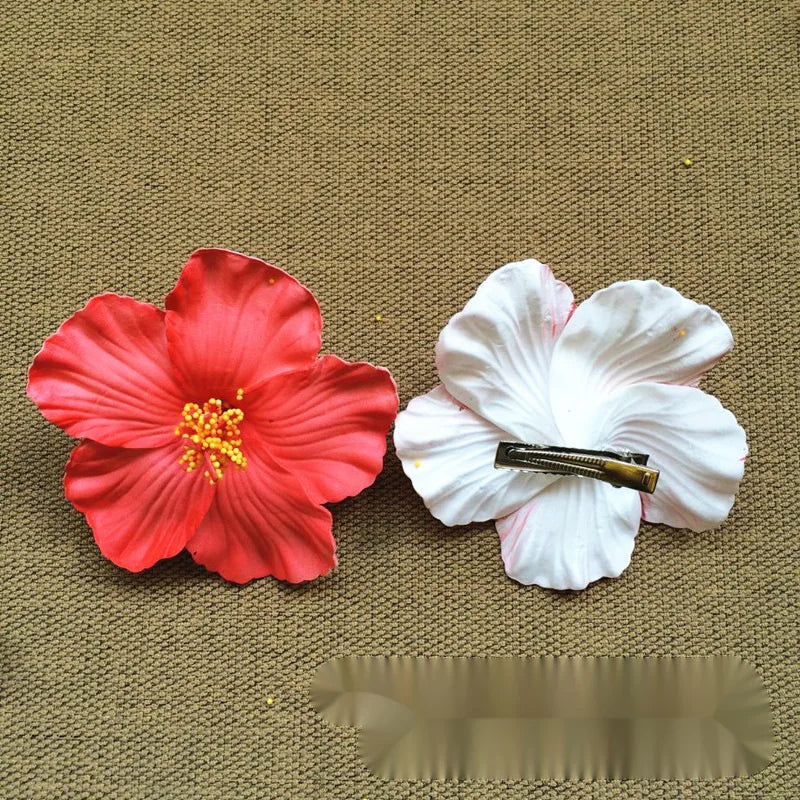 Hibiscus Kiss Hair Clip