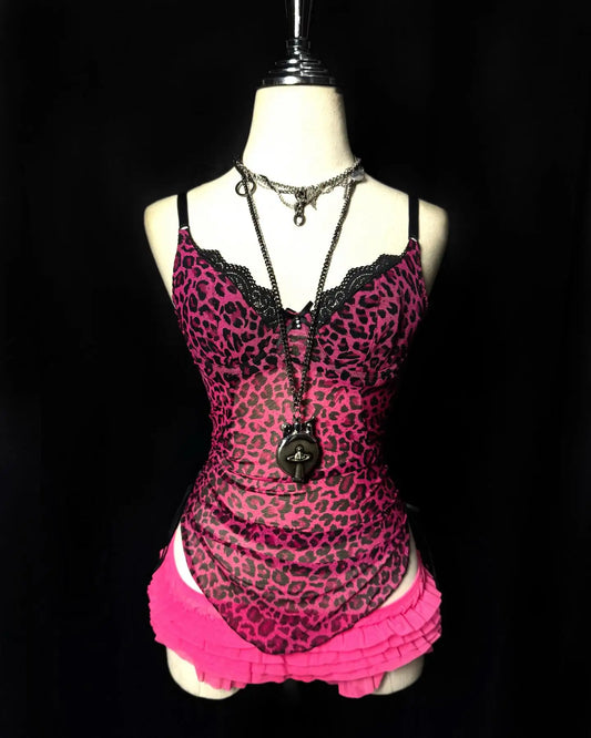 PurrfectPink Lingerie Top