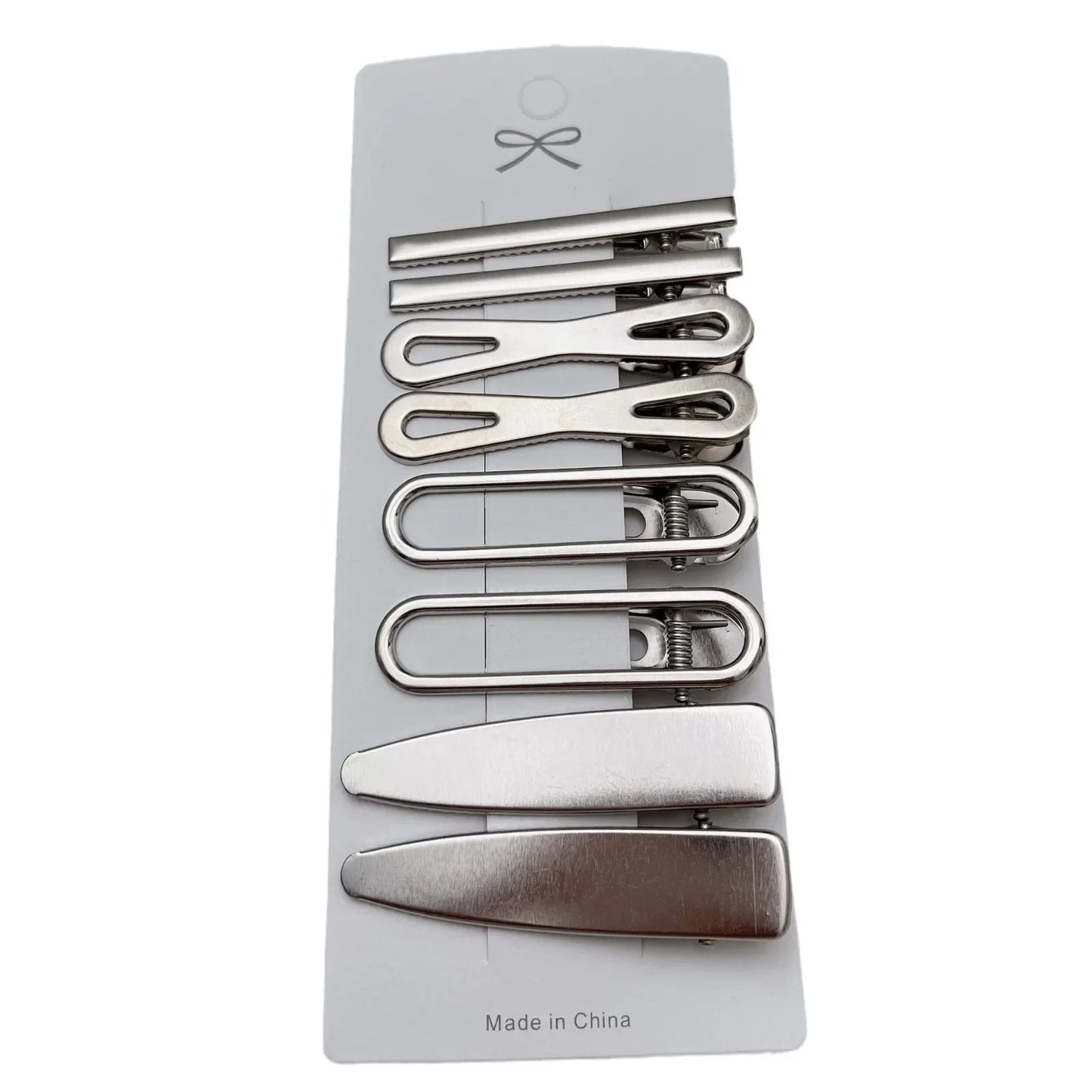 Sliver Metal Hair Clips