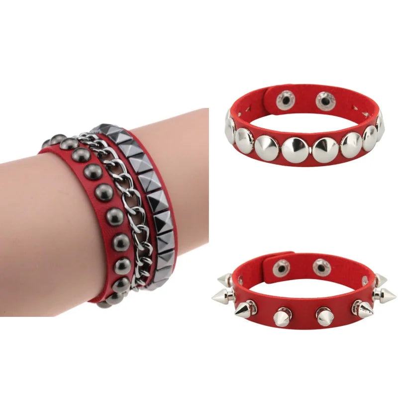 levels2this Leather Bracelets