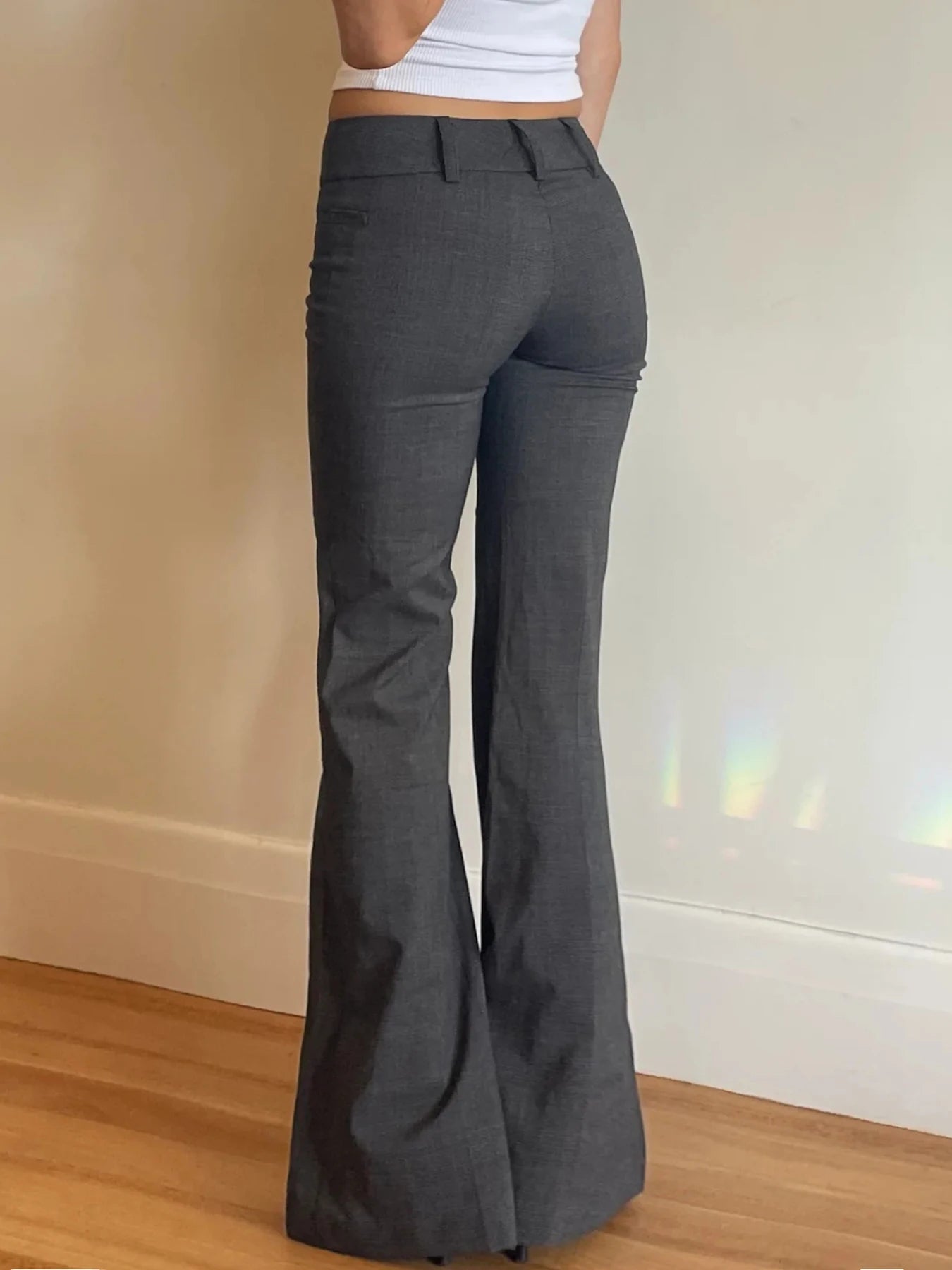 Urban Flare Straight Suit Pants