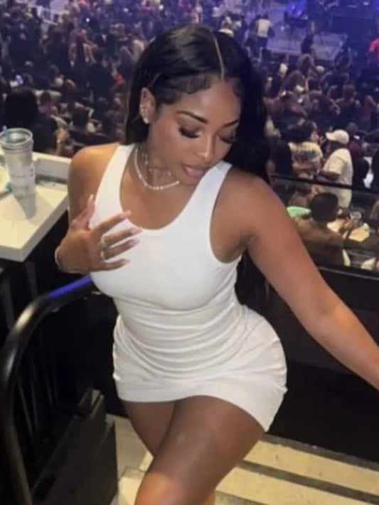 Beater Mini Tank Dress