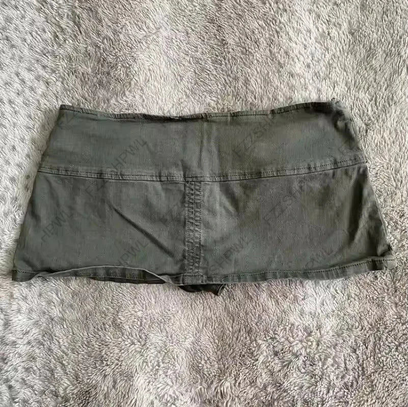 CruelGrey Grunge Mini Skirt