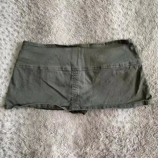 CruelGrey Grunge Mini Skirt