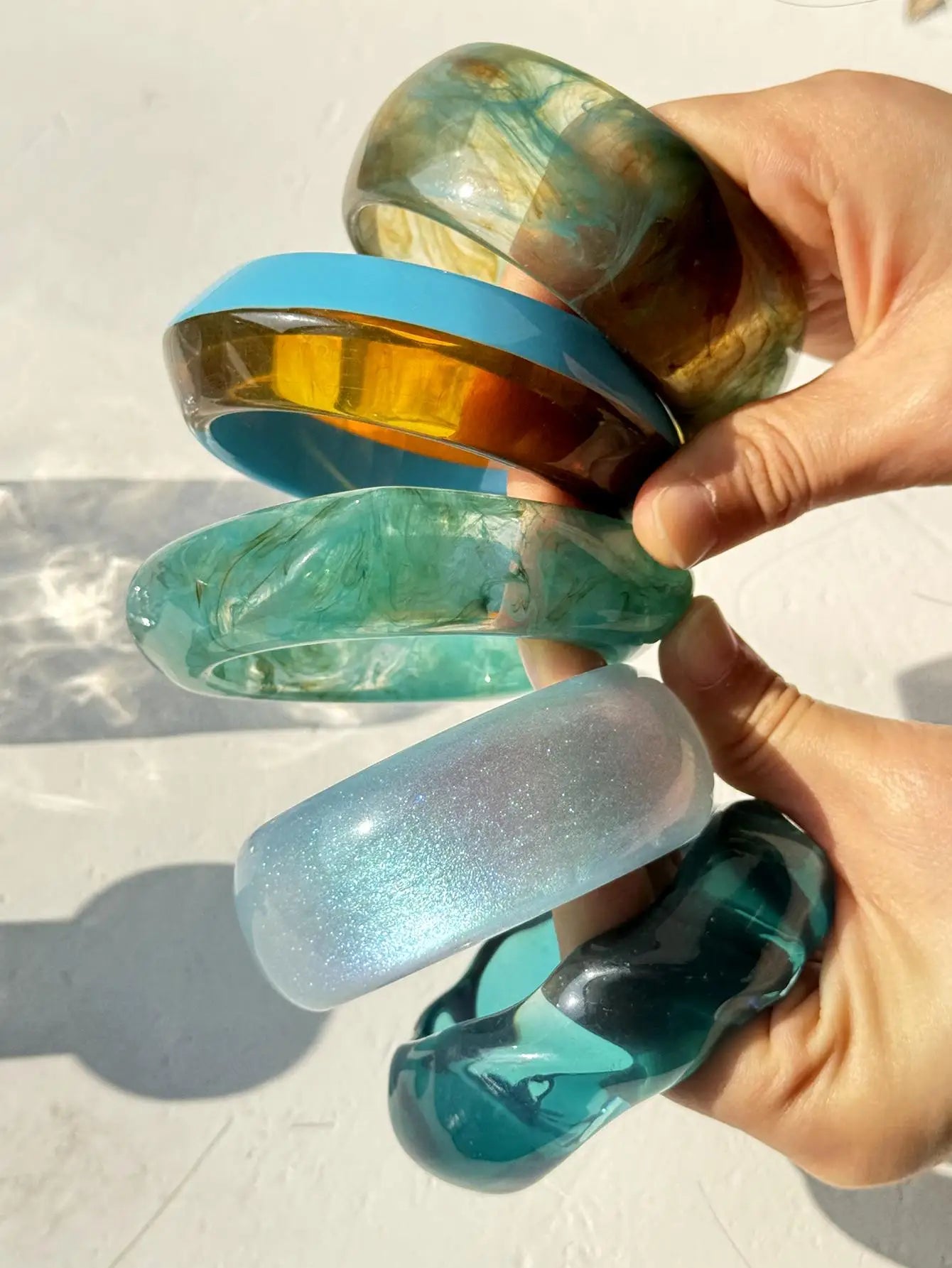 Mako Irregular Bangles