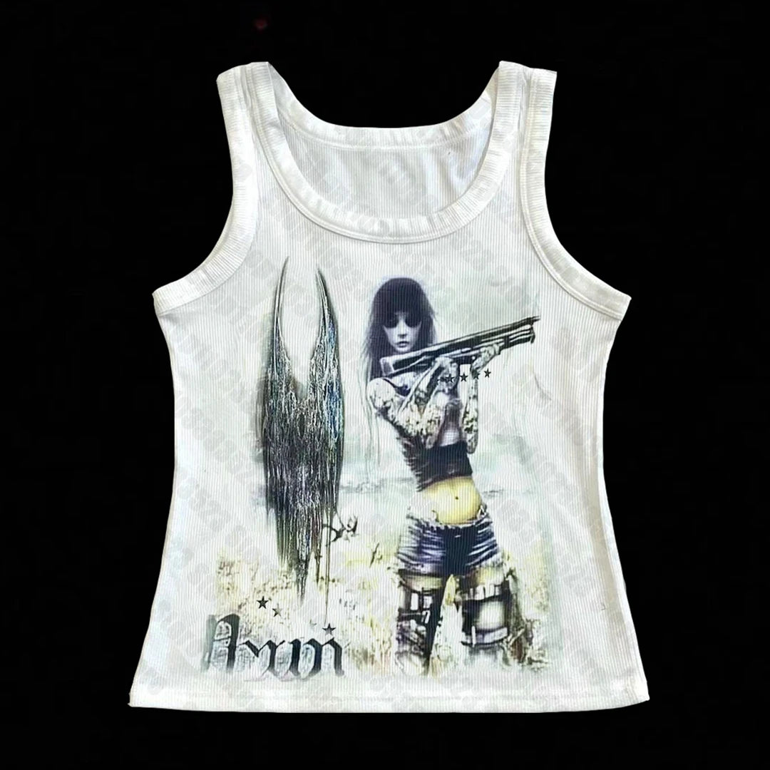 Gun Gale Graphic Tank