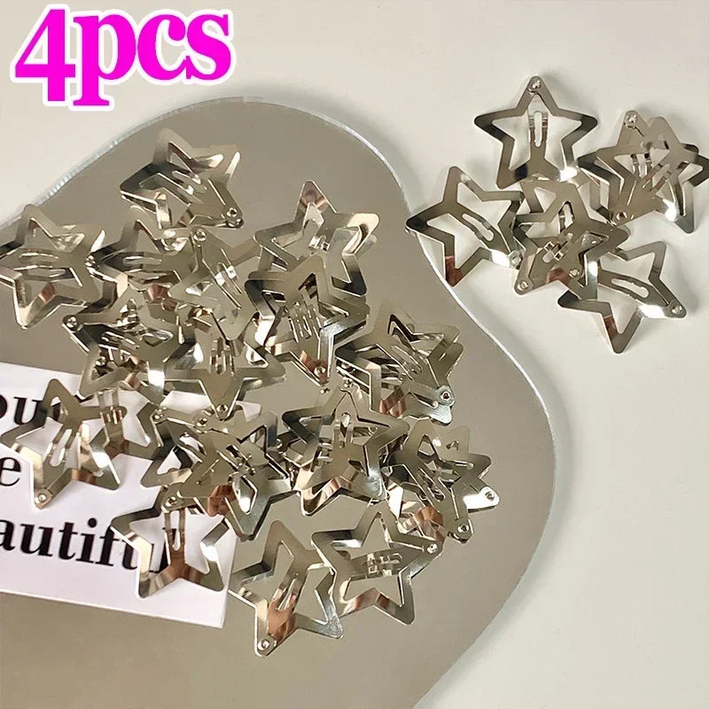 Space Alloy Hair Clips