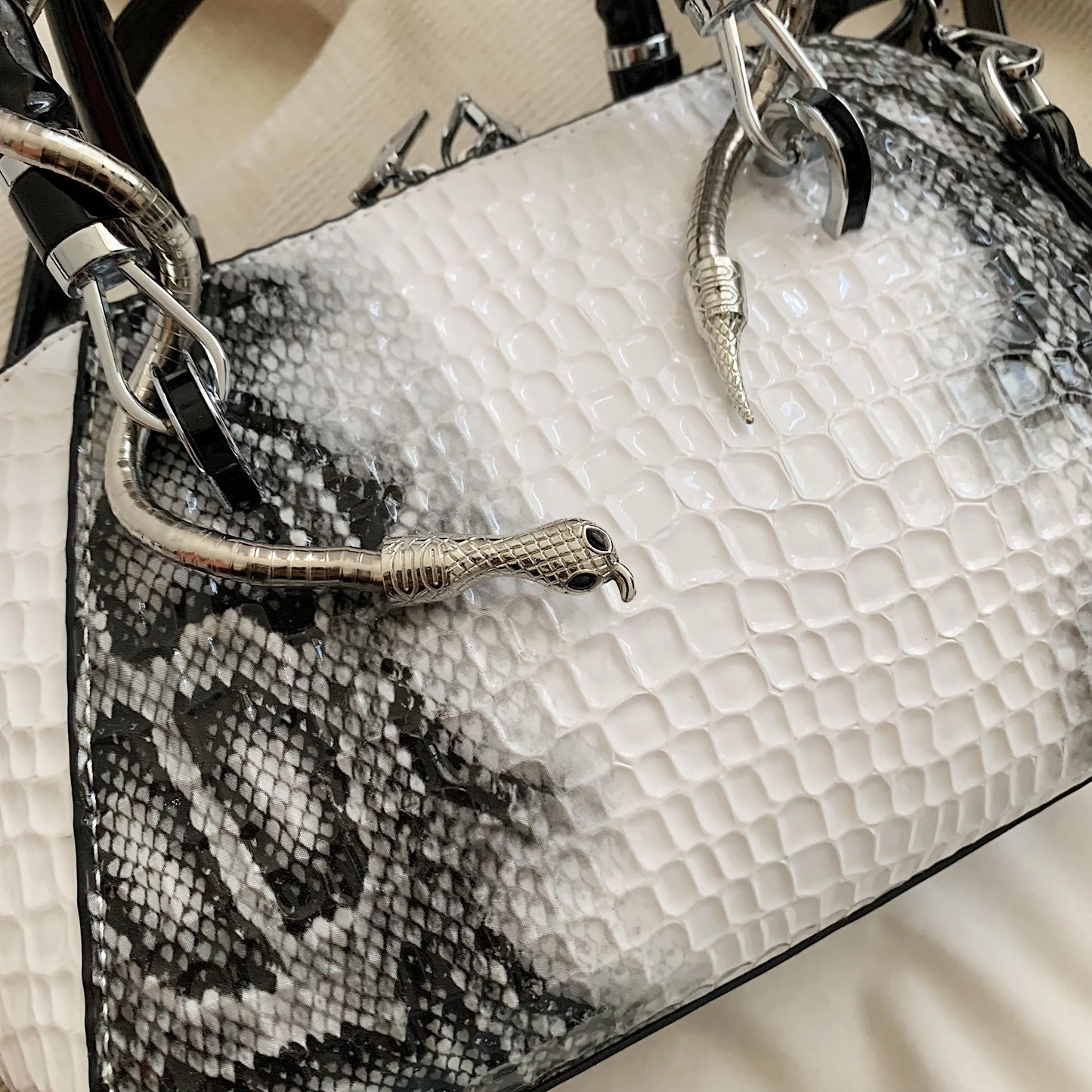 Snakebite DIY Hardware Handbag