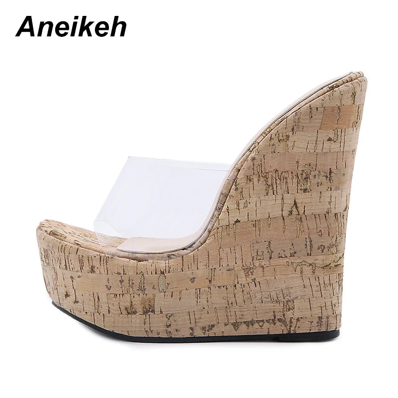 Beach Bliss Platform Wedge Sandals