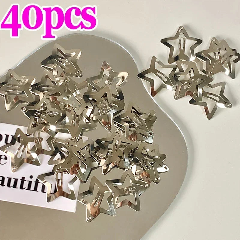 Space Alloy Hair Clips