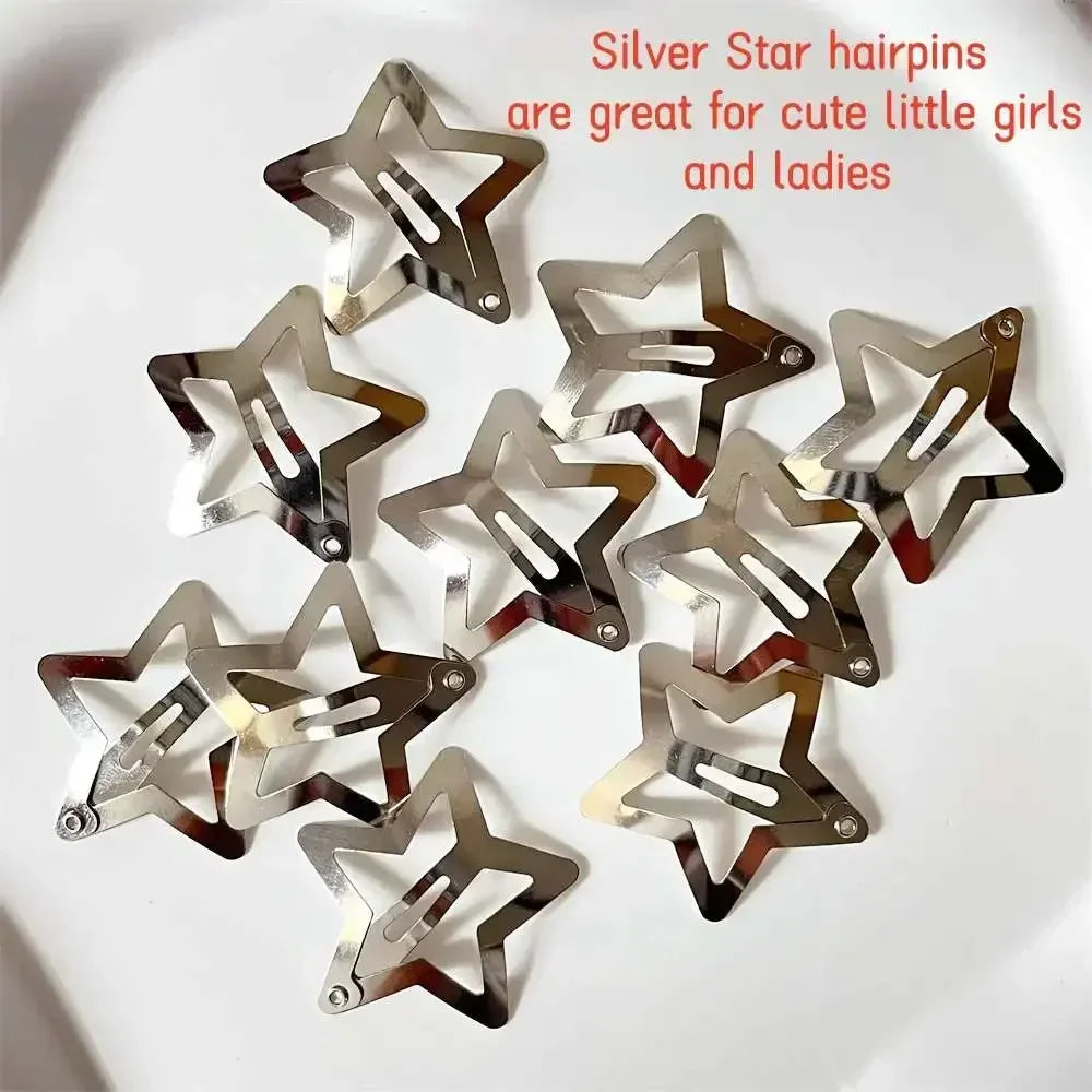 Space Alloy Hair Clips