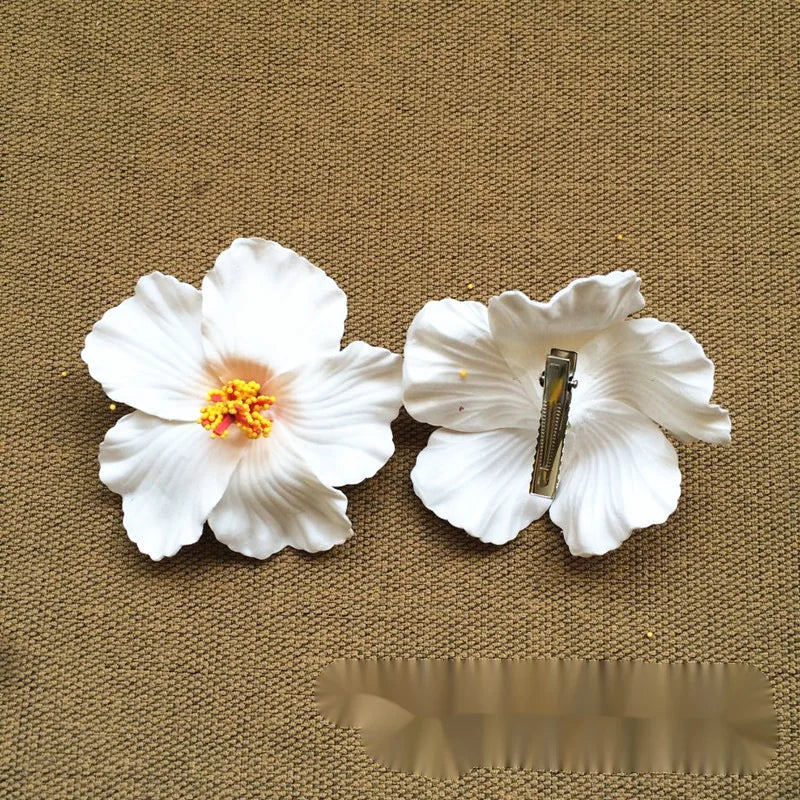 Hibiscus Kiss Hair Clip