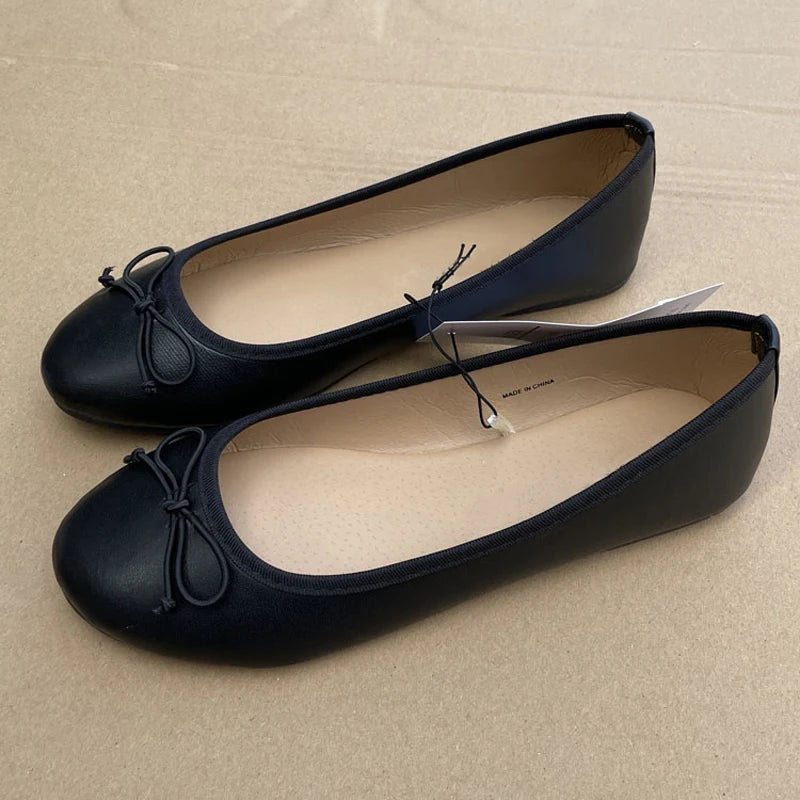 Simple Bows Ballet Flats