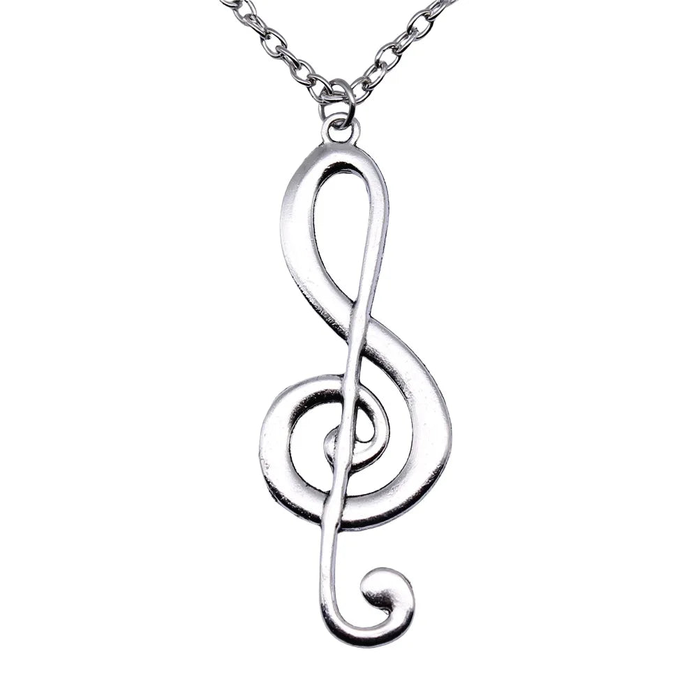 Treble Clef Pendant