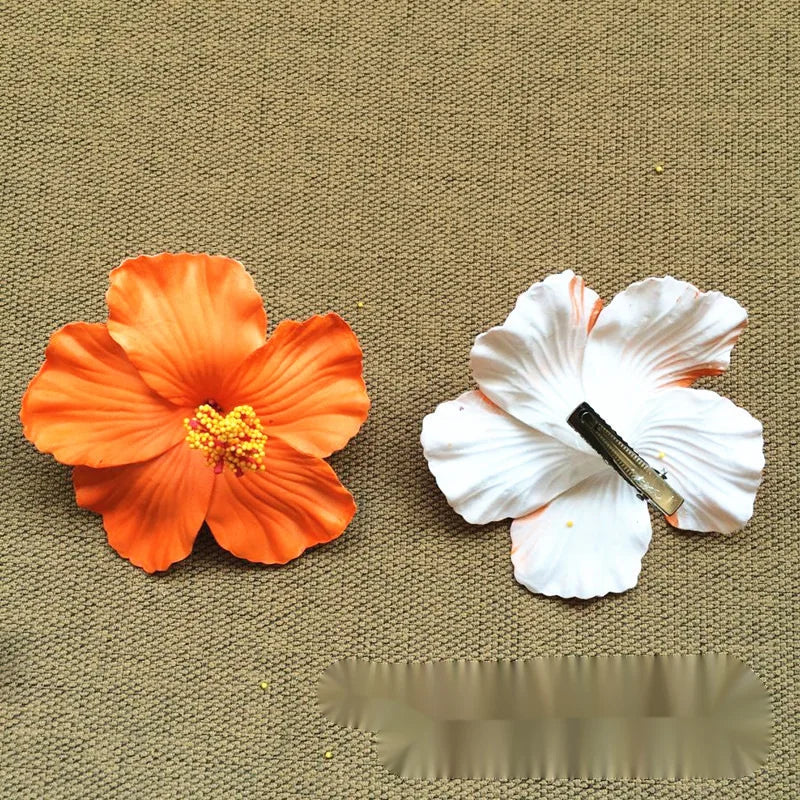 Hibiscus Kiss Hair Clip