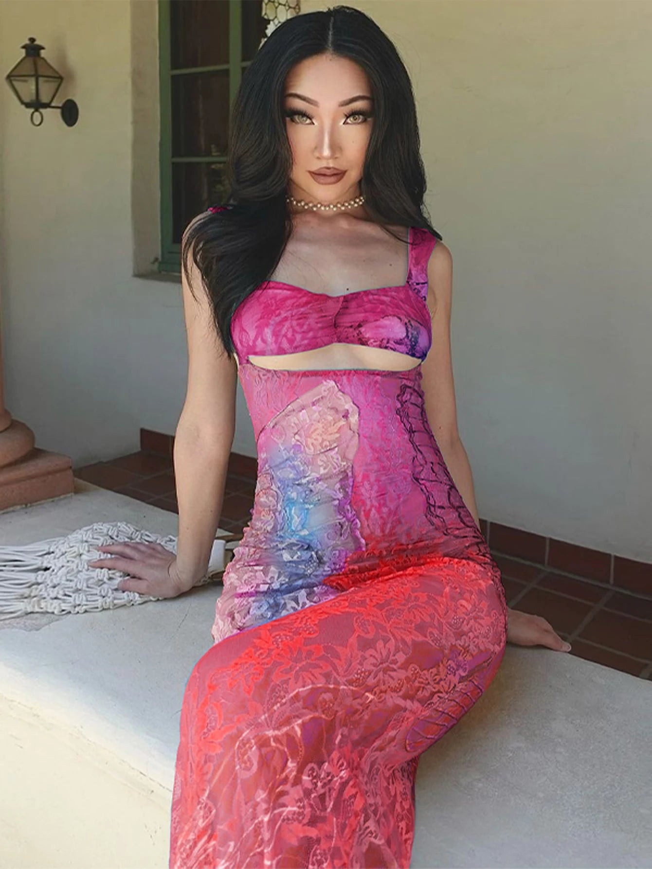 Auramaxxi Lace Dress